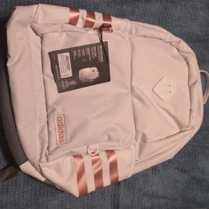 Adidas backpack white and rose gold